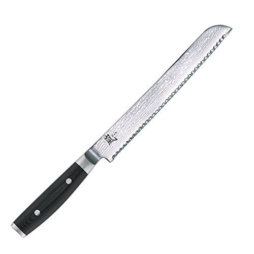 Yaxell RAN Damast Messer Brotmesser 23cm