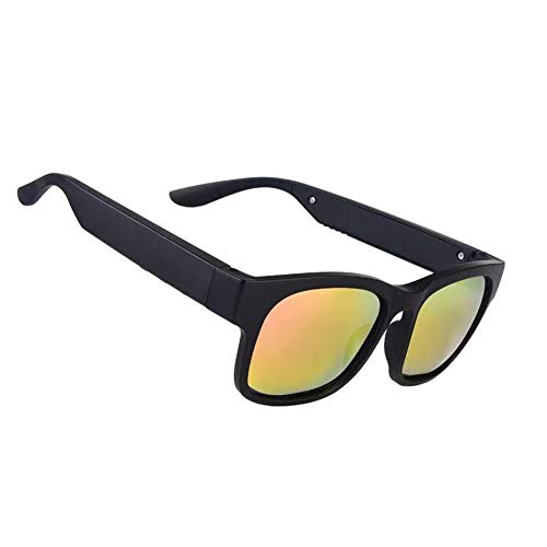 housesweet Kabellose Bluetooth Audio Sonnenbrille wasserdichte Sportlautsprecher Sonnenbrille für Männer & Frauen, Polarisierte Brillengläser