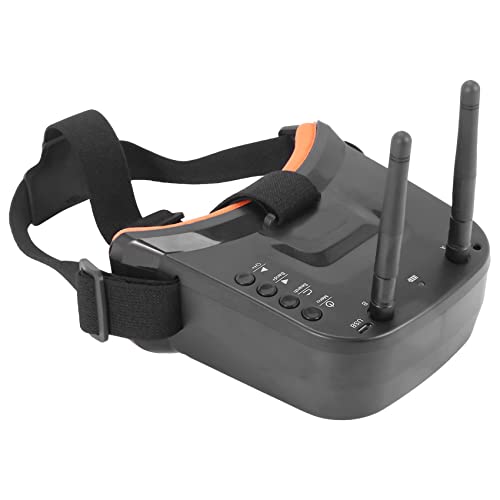 Bumdenuu FPV Brille 3 Zoll 480X320 Anzeige Doppel Antenne Empfang 5.8G 40Ch mit Batterie Fuer Rc FPV Racing Drohne Quadrocopter