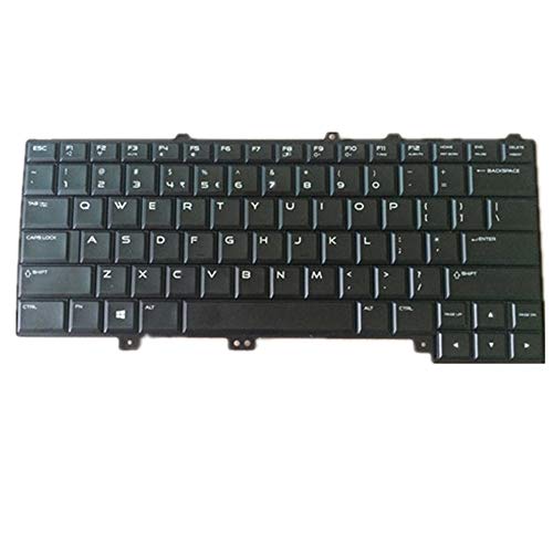 FQ Laptop Tastatur für Dell Alienware 13 13 R4 Amerikanische Version Schwarz