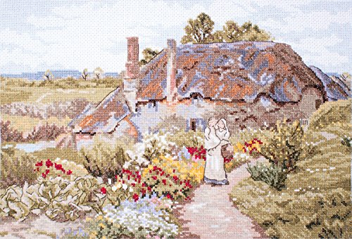 Creative World of Crafts ländlichen England Gezählt Set – Meadow View, Mehrfarbig