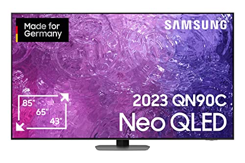 Samsung Neo QLED 4K QN90C 55 Zoll Fernseher (GQ55QN90CATXZG, Deutsches Modell), Neo Quantum HDR+, Neural Quantum Prozessor 4K, Dolby Atmos [2023]