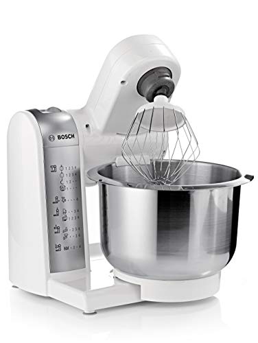 Bosch küchenmaschine mum 4880 weiß/silber