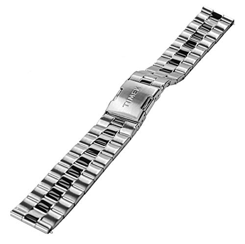 Timex Men's IQ+ Metropolitan 20mm Quick Release Stainless Steel Watch Bracelet