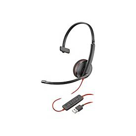 Poly Blackwire C3210 - Blackwire 3200 Series - Headset - On-Ear - kabelgebunden - USB-A
