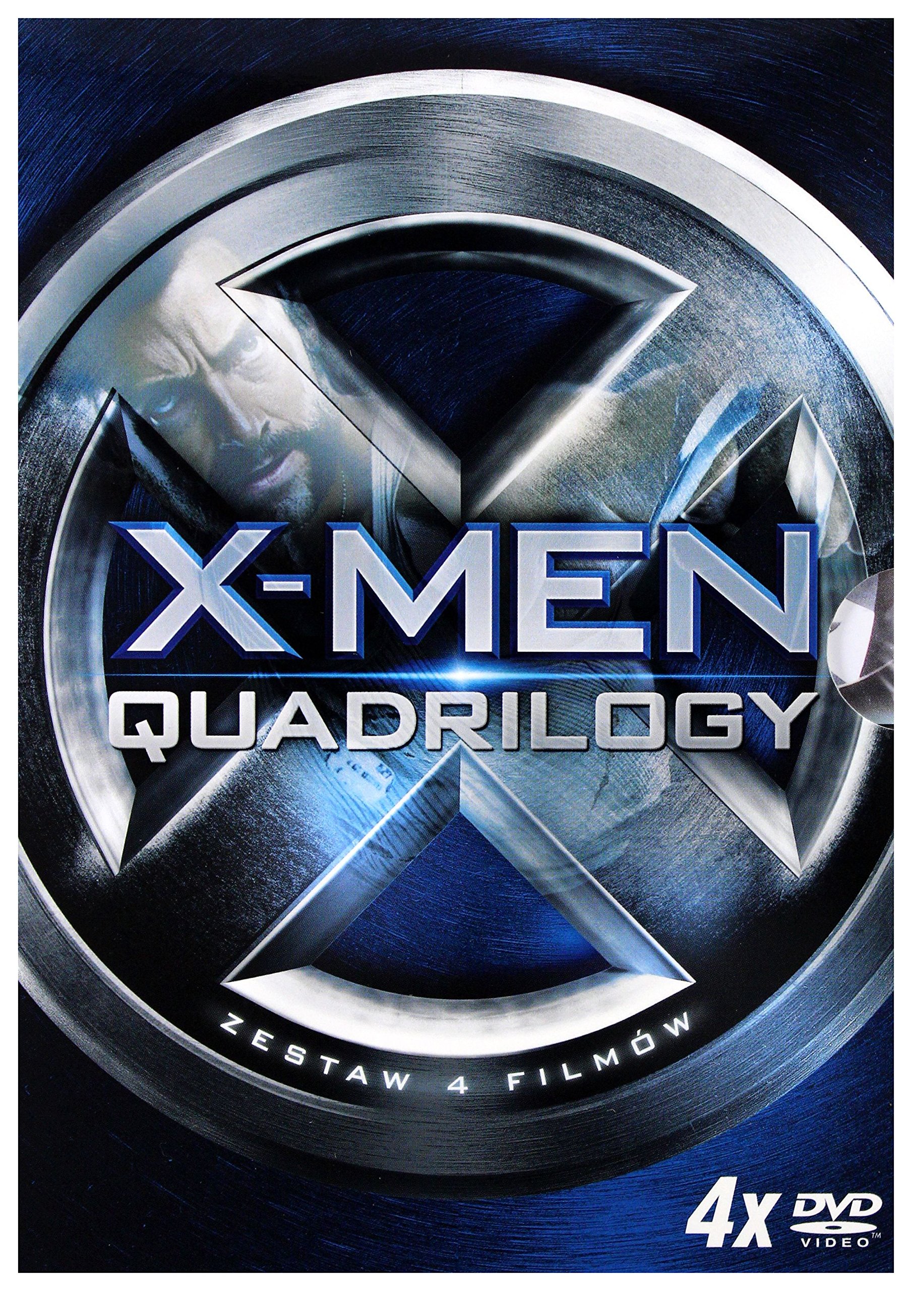 X-Men Quadrilogy: X-Men / X-Men 2 / X-Men: Ostatni Bastion / X-Men Geneza: Wolverine BOX [4DVD] (Keine deutsche Version)