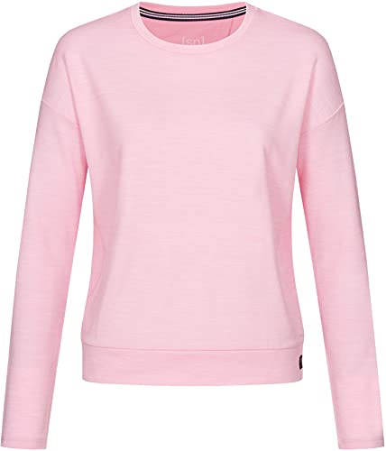 super.natural Damen W JONSER Sweater Bequemes Yoga-Shirt, Fairytale Melange, XL
