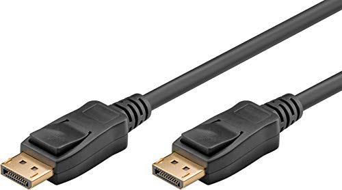 Clicktronic Series 1.4 DisplayPort Verbindungskabel 1.4, 5 m, Schwarz - DisplayPort-Stecker > DisplayPort-Stecker (49973)