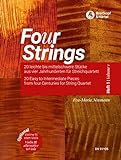 Fo(u)r Strings Heft 1 - 20 leichte bis mittelschwere Stücke aus vier Jahrhunderten für Streichquartett (DV 31105): 20 leichte bis mittelschwere Stücke für Streichquartett - Heft 1