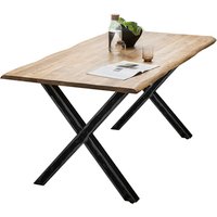 SIT Tisch »TABLES & CO«, HxT: 76 x 85 cm, Holz - braun | transparent
