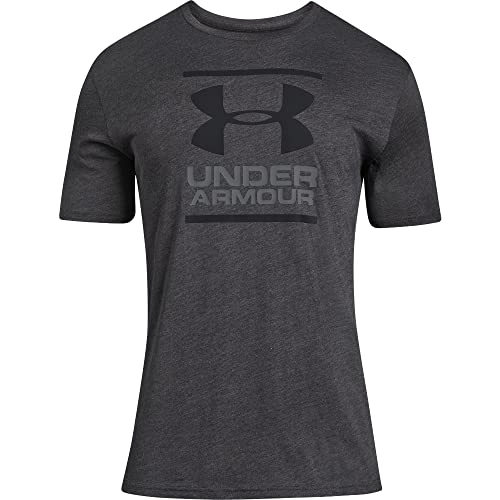 Under Armour Herren GL Foundation T-Shirt,Grau(Charcoal Medium Heather/Graphite/Black 019),XXL
