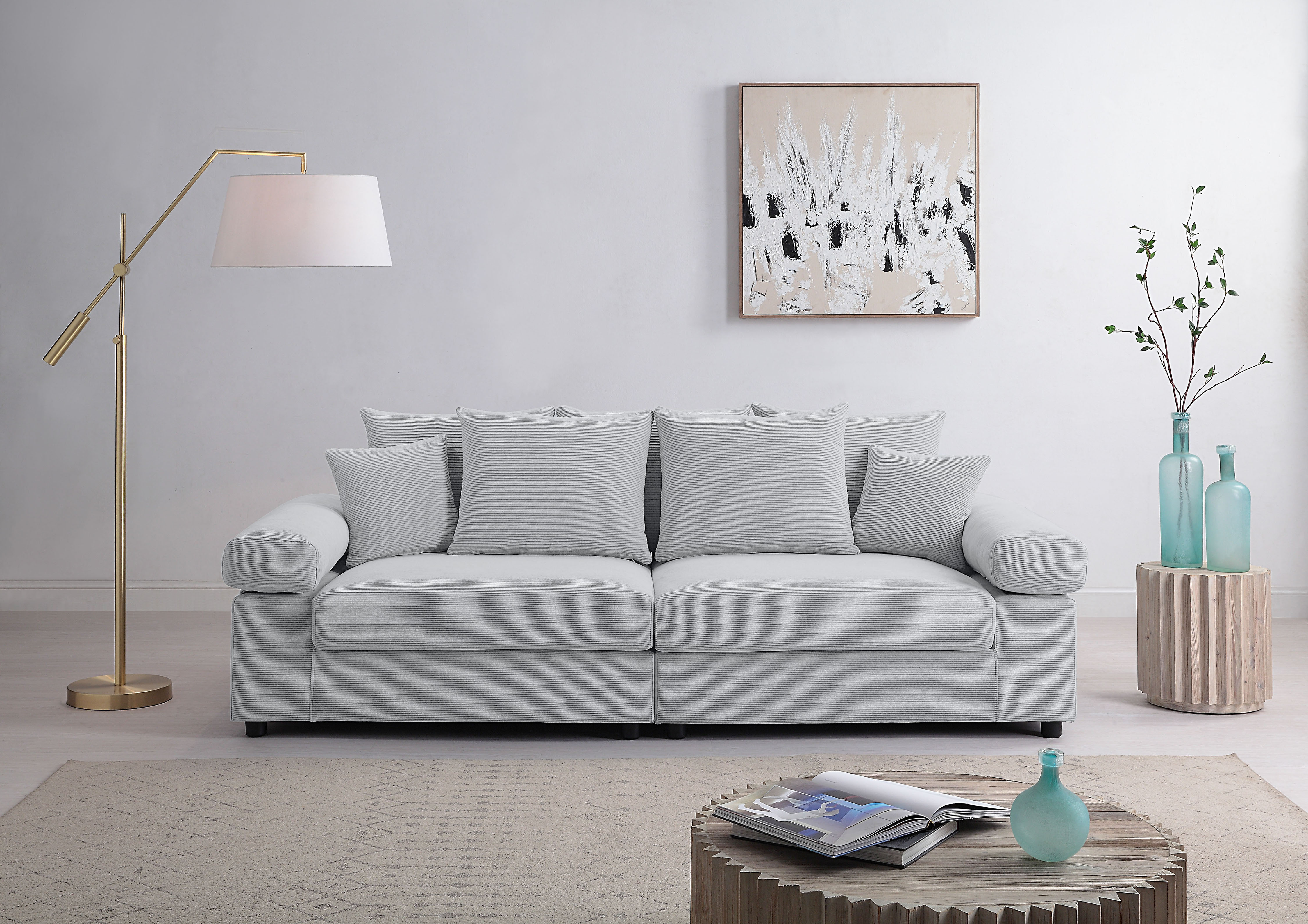ATLANTIC home collection Big-Sofa "Bjoern"