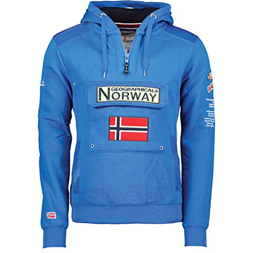 Geographical Norway GYMCLASS Damen-Sweatshirt, Blau 36