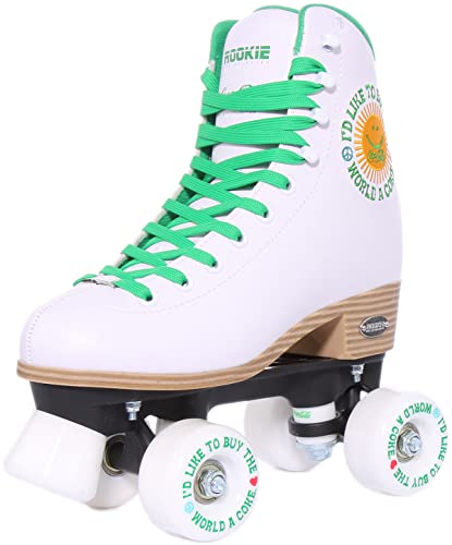 Rookie Unisex Jugend rollerskates Skates, Weiß, 37