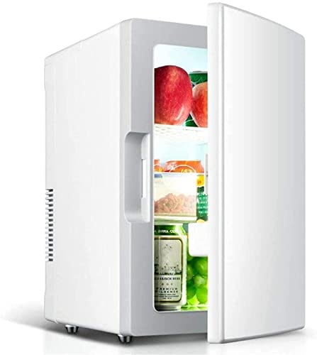 Autokühlschrank Tragbarer Autokühlschrank 18L/elektronische Kühl- und Warmbox/Studentenwohnheim-Minikühlschrank, Heim und Auto mit doppeltem Verwendungszweck, Aufbewahrung von Kosmetika, Lebensm