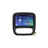 Android 12.0 Autoradio Stereo Navi für Opel Vivaro B 2014-2018 Sat GPS Navigation 9 zoll Touchscreen Multimedia Video Player FM BT Receiver mit 4G 5G WIFI SWC DSP Carplay,M100S