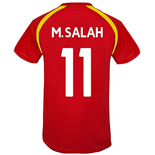 Liverpool FC - Herren Trainingstrikot - Offizielles Merchandise - Rot - LFC Salah 11 - XL