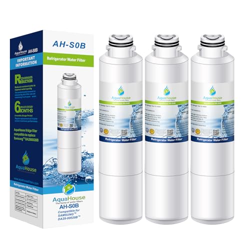 3x AH-S0B kompatibel für Samsung DA29-00020B, HAF-CIN/EXP Wasserfilter, DA97-08006A-B, DA29-00020A Kühlschrank Wasserfilter