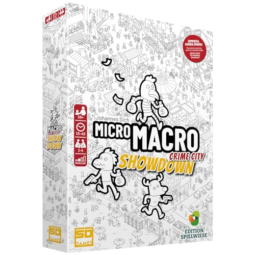 SD GAMES Gesellschaftsspiel Micro Macro Showdown