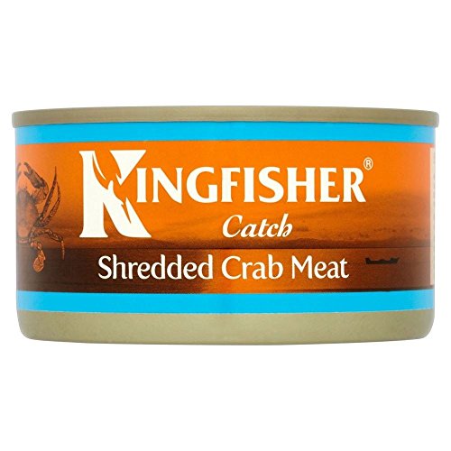 Kingfisher Shredded Krabbenfleisch (170g) - Packung mit 6