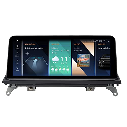 Kompatibel mit: BMW X5 X6 E70 E71 CIC 10.2" Touchscreen Android GPS Navigation Carplay