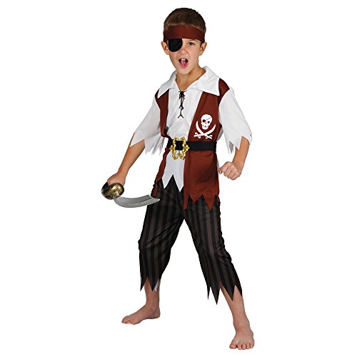 Piratenkostüm für Jungen (8–10 Jahre)