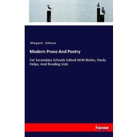Modern Prose And Poetry