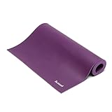 B Yoga Yogamatte B Mat Strong, Sport- und Fitnessmatte aus Naturkautschuk (Deep Purple, Maße: 180 cm x 66 cm x 0,6 cm; Gewicht: 2,2 kg)