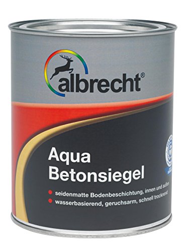 Albrecht Aqua-Betonsiegel RAL 7001 750 ml, grau, 3400707250700100750