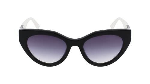 KARL LAGERFELD Damen KL6047S Sonnenbrille, Black & White, Einheitsgröße