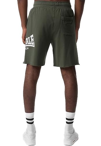 Lonsdale Herren Shorts Normale Passform POLBATHIC Green/White XL
