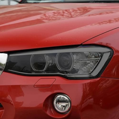 GLZHJ Passend für BMW X3 G01 2020 F2M Auto-Scheinwerfer-Schutzfolie Tönung Schwarz Transparenter TPU-Aufkleber Auto-Scheinwerfer-Dekor-Folie
