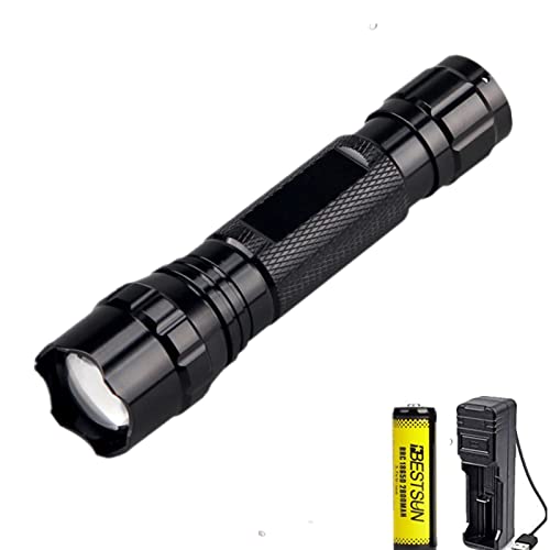 IR Taschenlampe 940nm, Nachtsichtgeräte für Infrarot Taschenlampen Zoomfähige, Zur Verwendung und Nachtsichtgeräten (Infrarotlicht ist für menschliche Augen Nicht sichtbar)