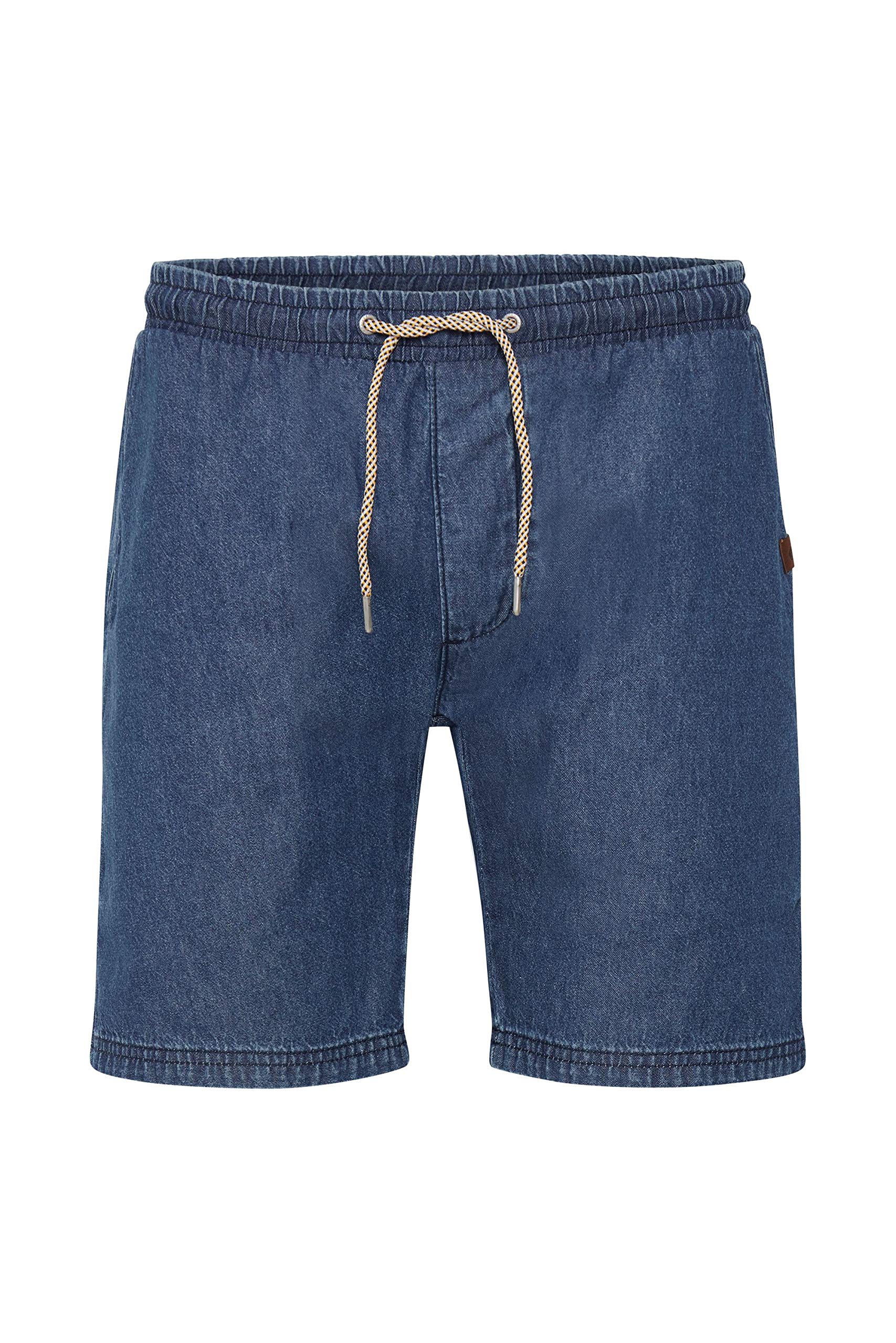 Indicode IDAberavon Herren Chino Shorts Bermuda Kurze Hose aus 100% Baumwolle Regular Fit, Größe:2XL, Farbe:Dark Indigo (863)