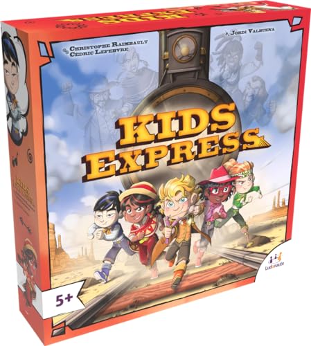 Kids Express – Gesellschaftsspiel – Spiel für Kinder ab 5 Jahren – kooperatives Spiel – Geschicklichkeit – ideal für die Familie – Blackrock Games