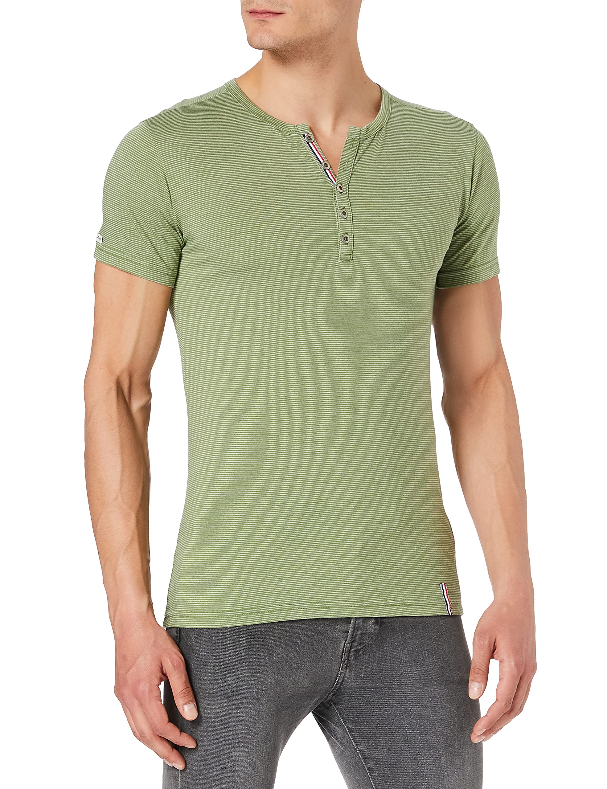 KEYLARGO Herren MT Dieter T-Shirt, Green (1500), XL