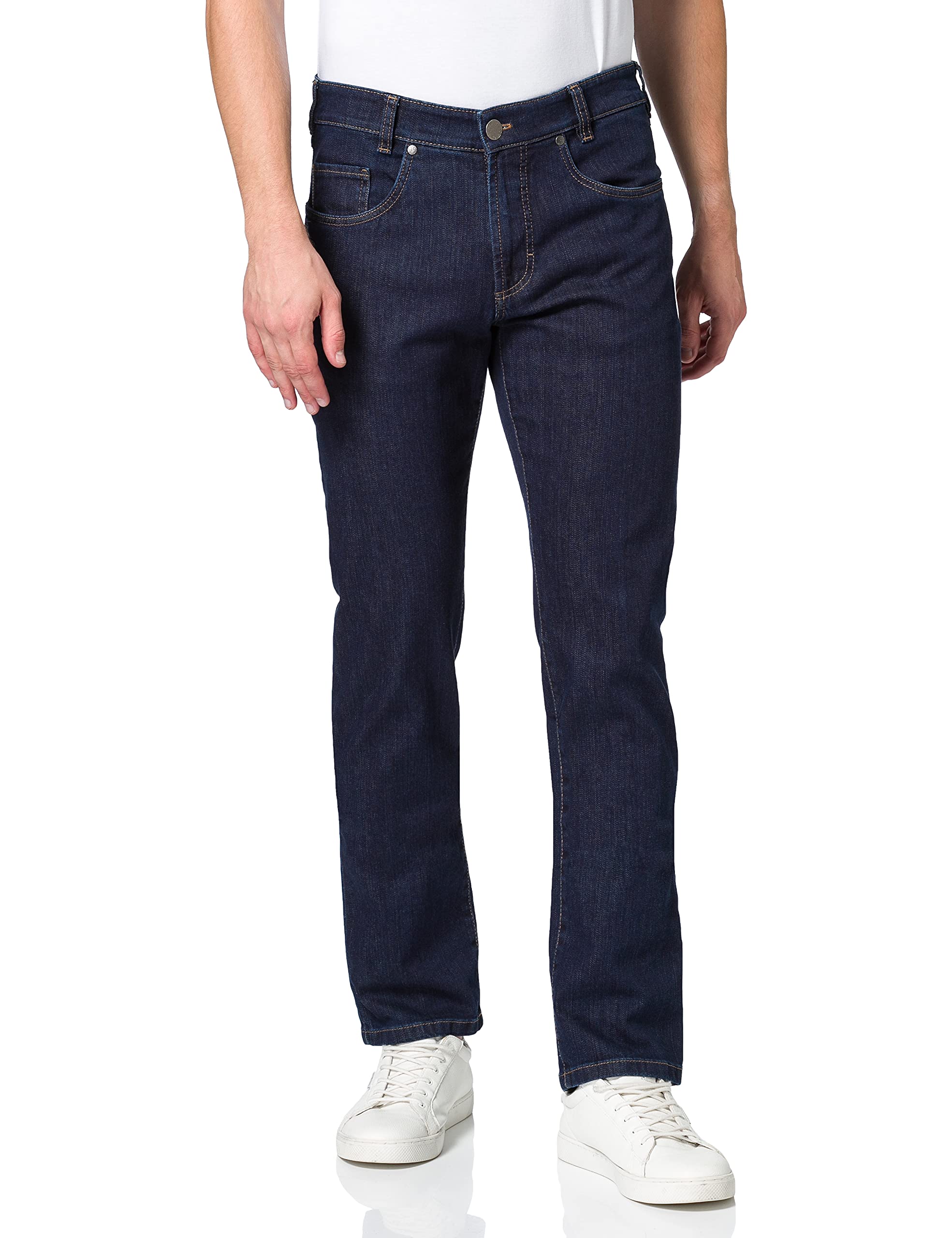 Atelier GARDEUR Herren NEVIO-11 Straight Jeans, Blau (Nachtblau 69), W33/L34 (Herstellergröße: 33/34)