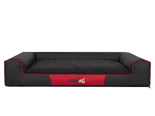 Hobbydog L VIECZA3 Dog Bed Victoria Exclusive L Black, L, Black, 2.7 kg