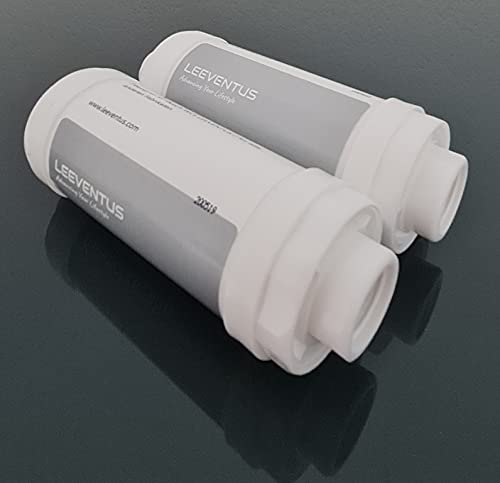LEEVENTUS - 2 x Premium Kalkschutzfilter für Dusch WCs - Kalkschutz- und Ionenfilter Made in Korea