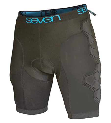 Seven Unisex – Erwachsene Flex Short Hose, schwarz-blau, S