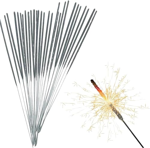 400x 17 cm Sternspritzer/Wunderkerzen für Feste und Silvesterfeuerwerk, Kategorie F1, Geeignet für Jugendliche und Kinder, Feuerwerkskörper für die Feierlichkeiten 2023/2024