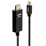 LINDY Anschlusskabel Mini DisplayPort Stecker, HDMI-A Stecker 3.00m Schwarz 40923 DisplayPort-Kabel