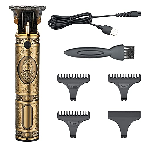SunshineFace 6-in-1 Elektrischer Profi-Haarschneidemaschine, Haarschneidemaschine für Herren, professioneller USB-wiederaufladbarer Haarschneider, Baby-Haarschneide-Set für Zuhause