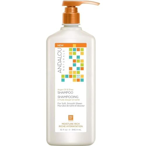 Andalou Naturals MOISTURE RICH Argan Oil & Shea Shampoo - 32 oz.