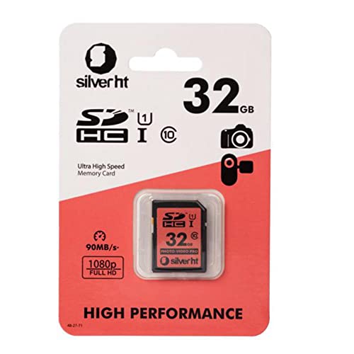 SilverHT NANOHOOP Premium SDHC-Speicherkarte (32 GB)