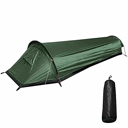 None Brand Ultralight Bivvy Bag Tent, Ultralight Tent Backpacking Tents Outdoor Camping Sleeping Bag Tents Lightweight