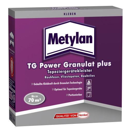 Metylan 366736 Tapeziergerätekleister Power Granulat 500 g