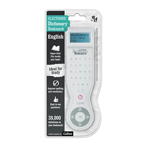 Electronic Dictionary Bookmark - English (UK) White