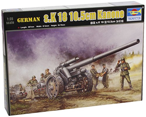 Trumpeter 02305 Modellbausatz German s.10cm K.18 Cannon