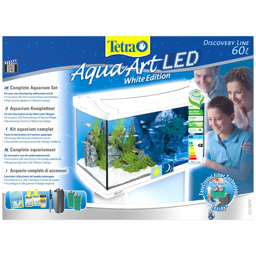 TETRA Tetra AquaArt LED Aquarium Komplett-Set Weiß 60L - weiss 2
